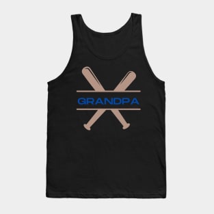 Baseball Grandpa Tank Top